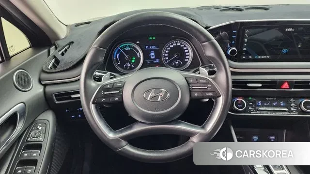 Hyundai Sonata Hybrid (DN8) 2021 Черный из Кореи, фото 4