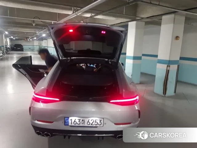 Mercedes-Benz AMG GT 2021 Серебристо-серый из Кореи, фото 4