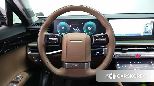 Hyundai Grandeur Hybrid (GN7) 2024 Черный из Кореи, фото 4