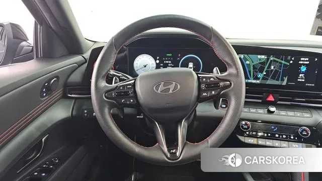 Hyundai The New Avante (CN7) 2024 Серый из Кореи, фото 4