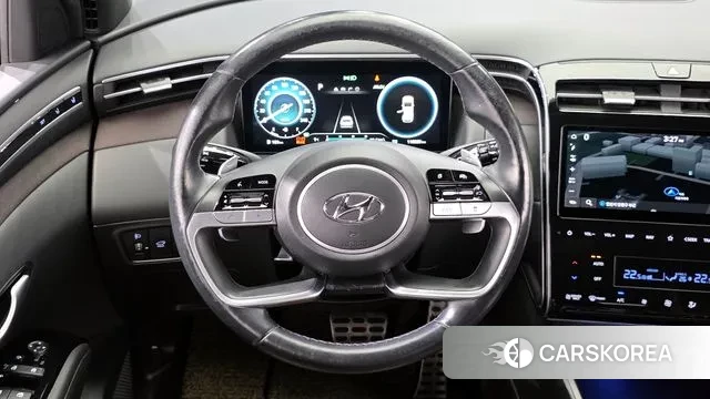 Hyundai Tucson Hybrid (NX4) 2020 Серый из Кореи, фото 4