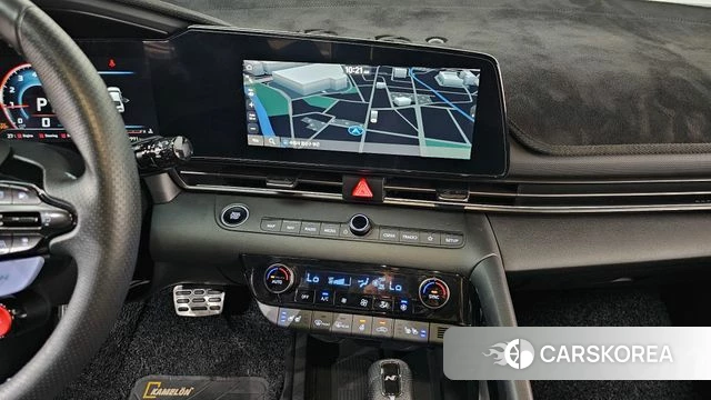Hyundai The New Avante (CN7) 2023 Черный из Кореи, фото 4