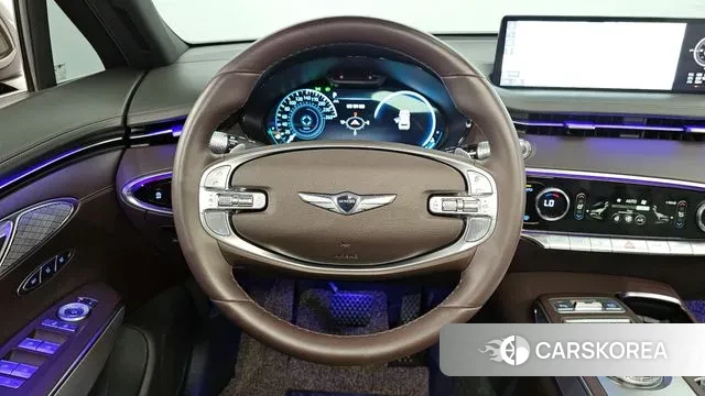 Genesis GV70 2021 Фиолетовый из Кореи, фото 4