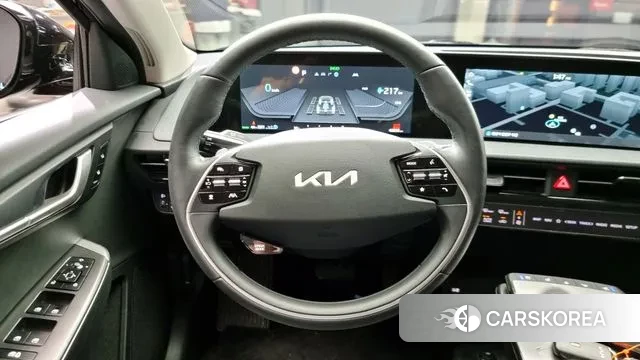Kia EV6 2022 Черный из Кореи, фото 4