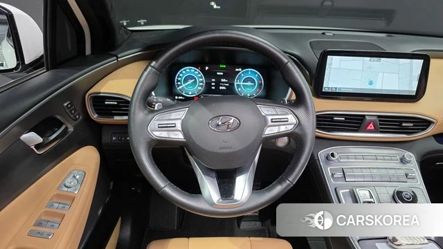 Hyundai The New Santa Fe 2021 Белый из Кореи, фото 4