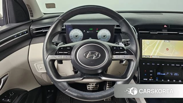 Hyundai Tucson Hybrid (NX4) 2020 Черный из Кореи, фото 4