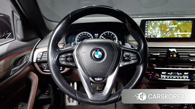 BMW 5 Series (G30) 2018 Синий из Кореи, фото 4