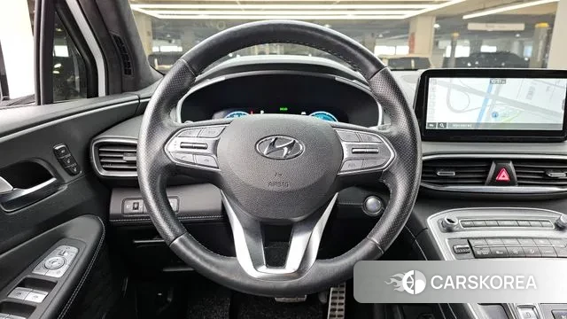 Hyundai The New Santa Fe 2023 Белый из Кореи, фото 4