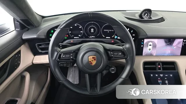 Porsche Taycan 2022 Небесно-голубой из Кореи, фото 4