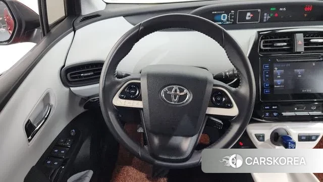 Toyota Prius 4th Generation 2018 Красный из Кореи, фото 4
