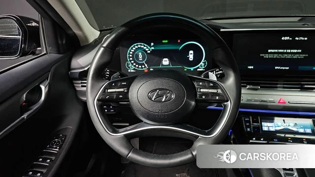 Hyundai The New Grandeur IG Hybrid 2022 Черный из Кореи, фото 4