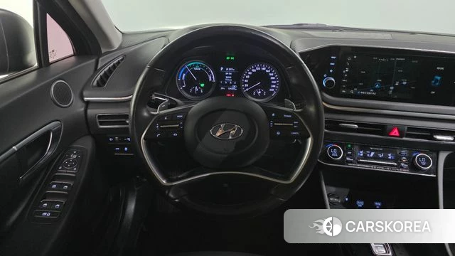 Hyundai Sonata Hybrid (DN8) 2021 Черный из Кореи, фото 4