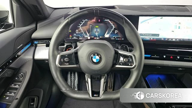 BMW 5 Series (G60) 2024 Синий из Кореи, фото 4