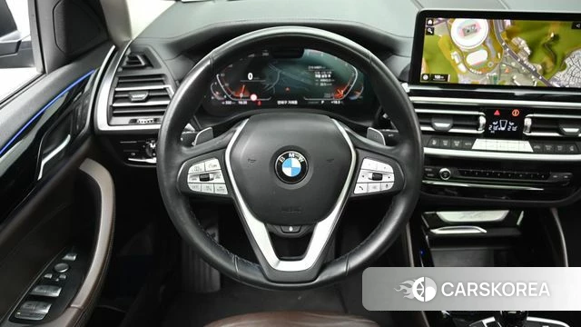 BMW X4 (G02) 2022 Черный из Кореи, фото 4