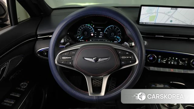 Genesis GV70 2022 Синий из Кореи, фото 4