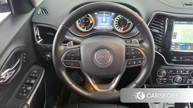 Jeep Cherokee (KL) 2021 Серебристо-серый из Кореи, фото 4