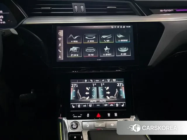 Audi e-Tron 2023 Черный из Кореи, фото 4