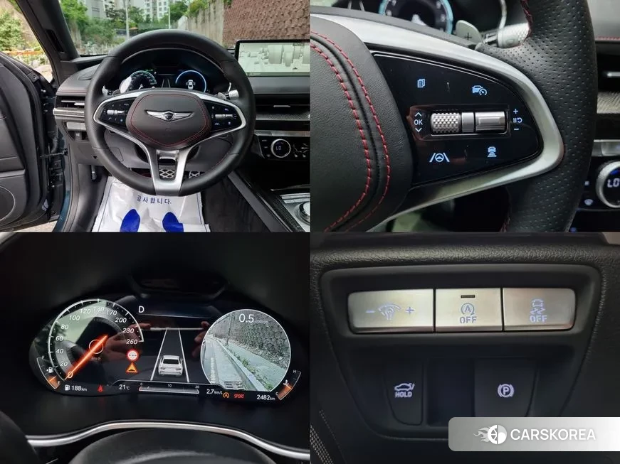 Genesis G80 (RG3) 2023 Синий из Кореи, фото 4