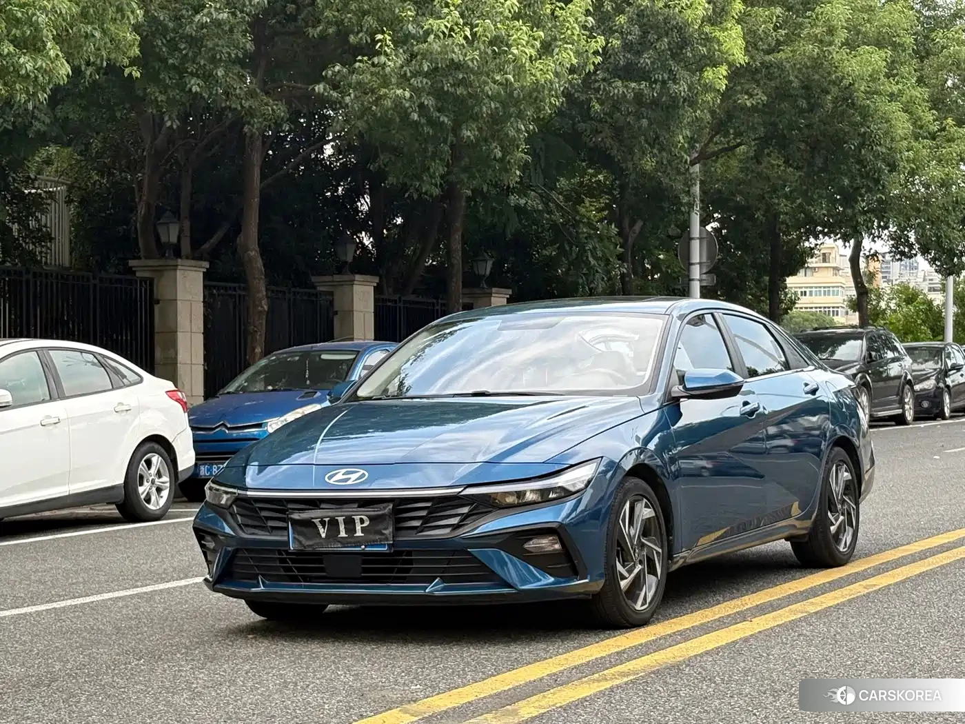 Hyundai Elantra 2024 Синий из Китая, фото 4