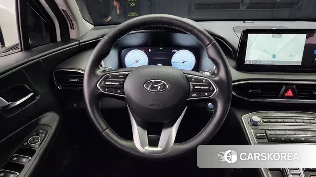 Hyundai The New Santa Fe 2023 Белый из Кореи, фото 4