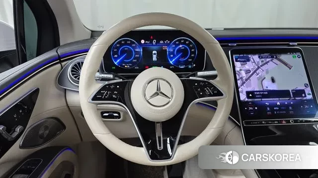 Mercedes-Benz EQS SUV X296 2023 Белый из Кореи, фото 4