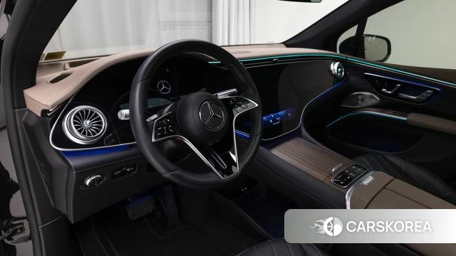 Mercedes-Benz EQS SUV X296 2023 Черный из Кореи, фото 4