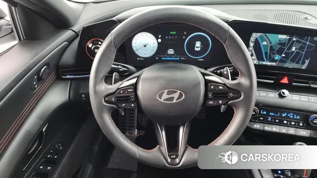 Hyundai The New Avante (CN7) 2023 Белый из Кореи, фото 4