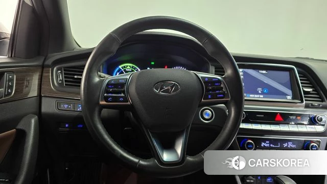 Hyundai Sonata New Rise Hybrid 2018 Белый из Кореи, фото 4
