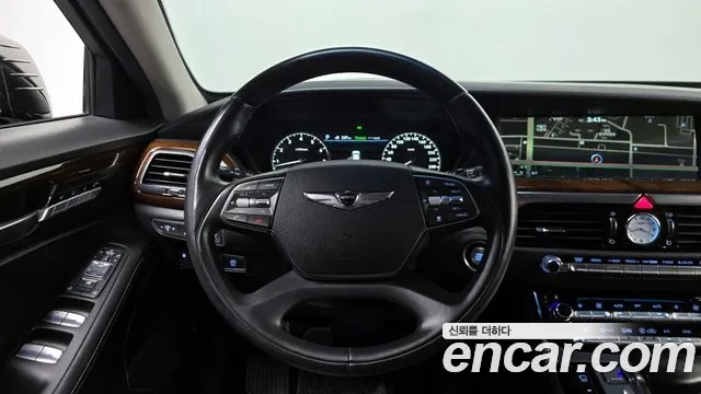 Genesis EQ900 2018 Черный из Кореи, фото 4