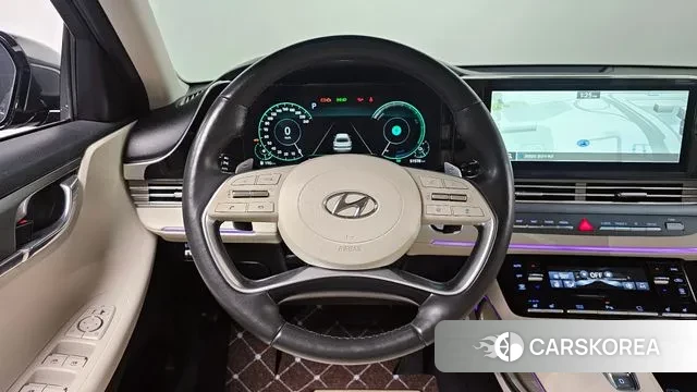 Hyundai The New Grandeur IG Hybrid 2021 Серый из Кореи, фото 4