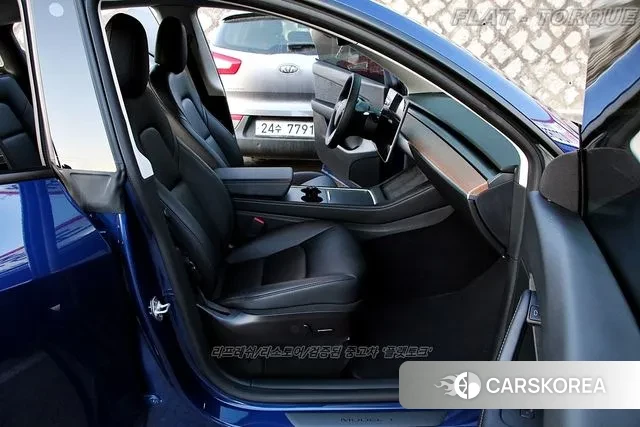 Tesla Model Y 2022 Синий из Кореи, фото 4