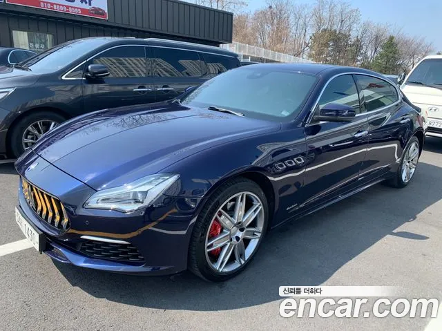 Maserati Quattroporte 2018 Синий из Кореи, фото 4