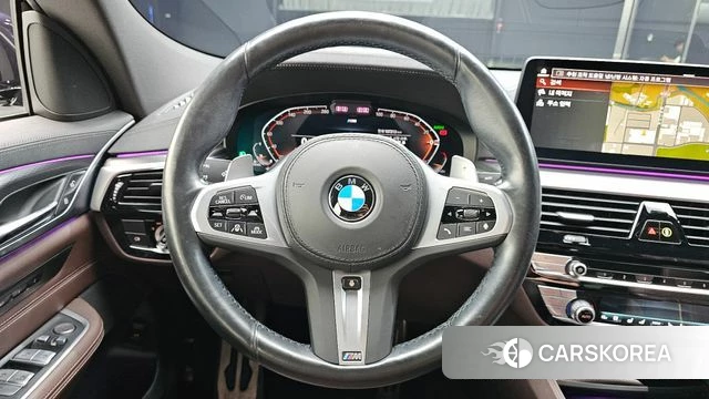 BMW 6 Series GT (G32) 2022 Синий из Кореи, фото 4