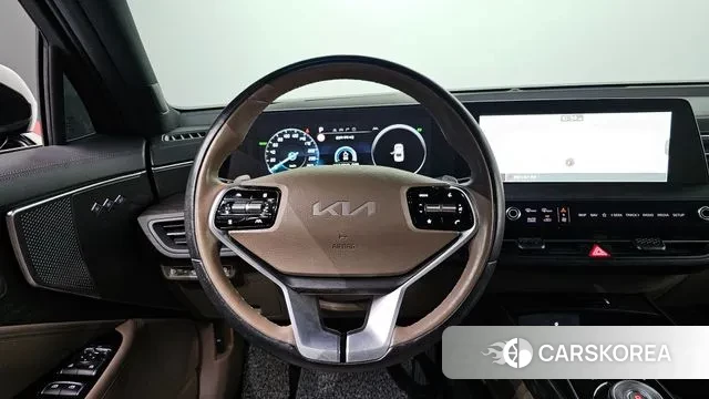 Kia K8 Hybrid 2022 Черный из Кореи, фото 4