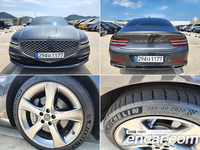 Genesis G80 (RG3) 2020 Серый из Кореи, фото 4