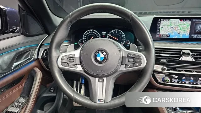 BMW 5 Series (G30) 2019 Синий из Кореи, фото 4