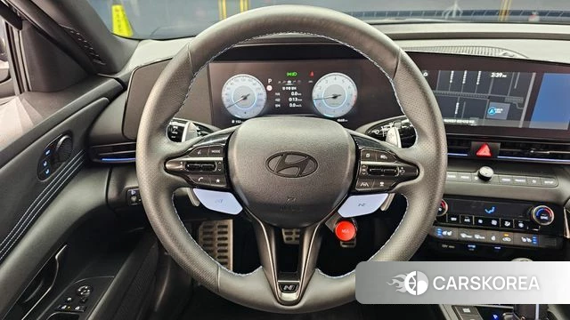 Hyundai The New Avante (CN7) 2025 Черный из Кореи, фото 4