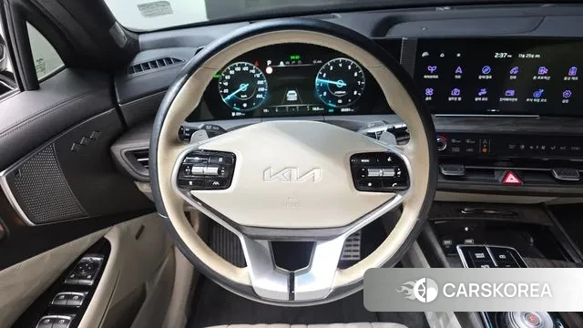 Kia K8 Hybrid 2021 Черный из Кореи, фото 4