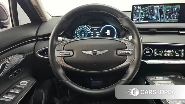 Genesis GV70 2021 Черный из Кореи, фото 4