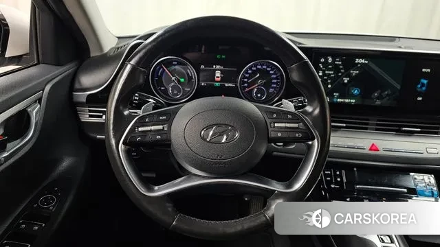 Hyundai The New Grandeur IG Hybrid 2020 Белый из Кореи, фото 4