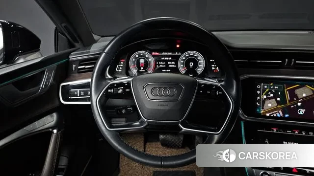 Audi A7 (4K) 2023 Синий из Кореи, фото 4