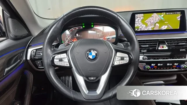 BMW 5 Series (G30) 2020 Синий из Кореи, фото 4