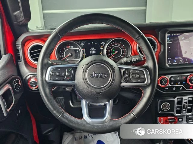 Jeep Wrangler (JL) 2020 Красный из Кореи, фото 4