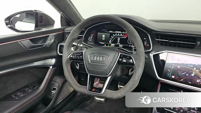 Audi RS7 (4K) 2021 Белый из Кореи, фото 4