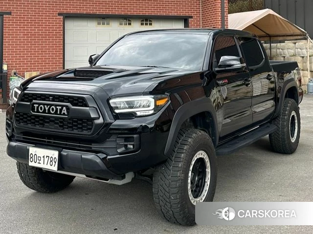 Toyota Tacoma 2021 Черный из Кореи, фото 4