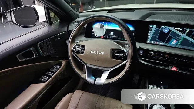 Kia K8 Hybrid 2021 Белый из Кореи, фото 4