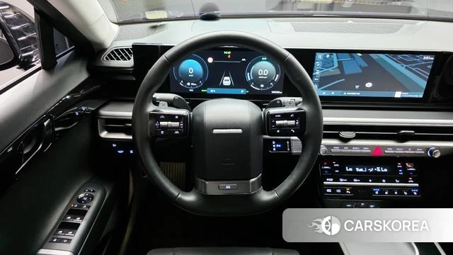 Hyundai Grandeur Hybrid (GN7) 2023 Черный из Кореи, фото 4