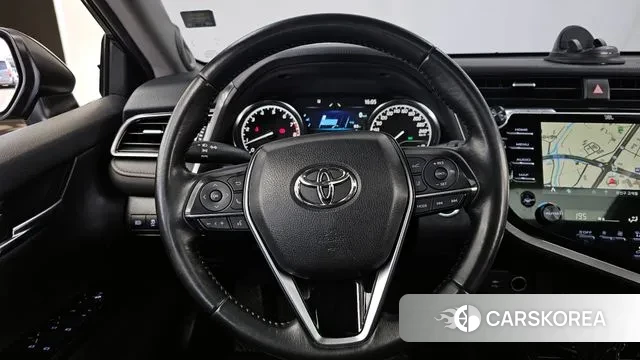 Toyota Camry (XV70) 2018 Черный из Кореи, фото 4