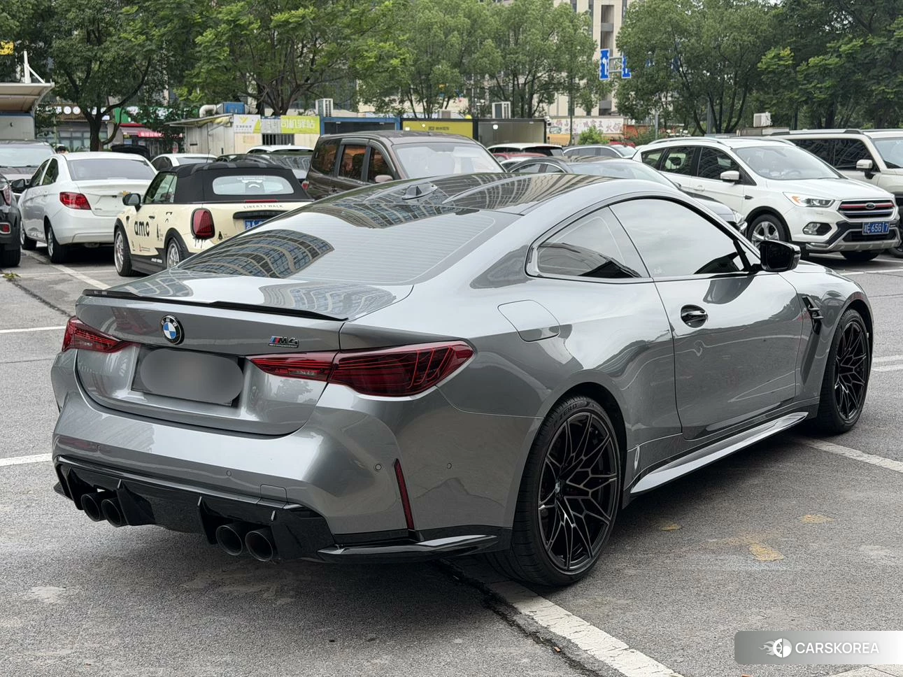 BMW M4 2024 Серебристо-серый из Китая, фото 4