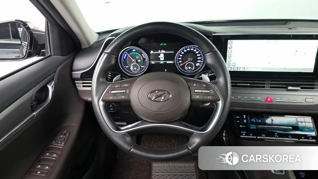 Hyundai The New Grandeur IG Hybrid 2022 Серый из Кореи, фото 4